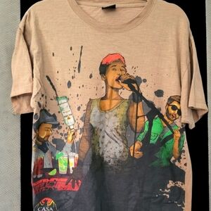Graphic Kids T-Shirt - Tan